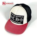 CHROME HEARTS クロムハーツ ロゴ CH 帽子 キャップ帽 ベースボール メッシュ キャップ ブラック ユニセックス【中古】