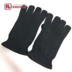 LOUIS VUITTON Louis Vuitton монограмма ламе перчатка перчатки черный женский [ б/у ]