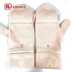 LOUIS VUITTON Louis Vuitton M70767gomo- человек грамм монограмма перчатки рукавица палец отсутствует bai цвет перчатка розовый [ б/у ]