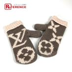LOUIS VUITTON Louis Vuitton mo-f legrand пол рукавица аксессуары bai цвет монограмма перчатки серый женский [ б/у ]