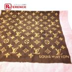  не использовался LOUIS VUITTON Louis Vuitton пляж полотенце банное полотенце интерьер колено .. покрывало монограмма полотенце Brown [ б/у ]