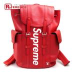 LOUIS VUITTON Supreme M53414 17AW Supreme epi Christopher PM backpack 