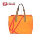 ショッピングヴェルニ LOUIS VUITTON ルイヴィトン M91905 リードPM ハンドバッグ カバン モノグラムヴェルニフルオ トートバッグ オレンジ レディース【中古】