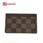 LOUIS VUITTON Louis Vuitton N61722porutokarutosa-n тянуть IC кейс футляр для карточек eben Brown женский [ б/у ]
