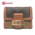 ショッピングルイ･ヴィトン 未使用 LOUIS VUITTON ルイヴィトン M68725 ポルトフォイユ・ドーフィーヌ 3つ炉財布 財布 ウォレット ブラウン レディース【中古】