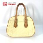 LOUIS VUITTON ルイヴィトン M93514 サミットドライブ ショルダーバッグ カバン モノグラムヴェルニ ハンドバッグ ペルル ホワイト【中古】