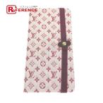  прекрасный товар LOUIS VUITTON Louis Vuitton R20832ka Rene GM канцелярские товары блокнот для заметок Note монограмма Mini ноутбук Cherry красный [ б/у ]