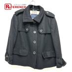BURBERRY Burberry одежда Short Burberry London жакет черный женский [ б/у ]