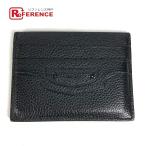  не использовался BALENCIAGA Balenciaga 640109 Neo Classic футляр для визитных карточек чехол для пропуска футляр для карточек черный женский [ б/у ]