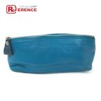 HERMES Hermes toyuboyuPM кисть коробка канцелярские товары сумка пенал голубой женский [ б/у ]