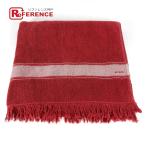 HERMES Hermes пляж полотенце яхтинг банное полотенце интерьер колено .. покрывало полотенце красный унисекс [ б/у ]