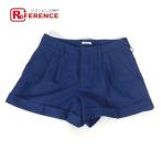 ショッピングMIUMIU 未使用 MIUMIU ミュウミュウ MP676 アパレル ボトムス ハーフパンツ ショートパンツ ブルー レディース【中古】