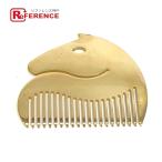 HERMES Hermes шланг лошадь shu bar шланг гребень . расческа GP Gold женский [ б/у ]