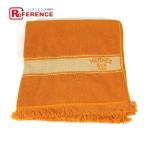  не использовался HERMES Hermes яхтинг Logo пляж банное полотенце интерьер колено .. покрывало полотенце orange женский [ б/у ]