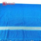  не использовался HERMES Hermes яхтинг пляж полотенце банное полотенце интерьер колено .. покрывало Logo полотенце голубой женский [ б/у ]