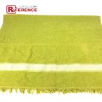 HERMES Hermes яхтинг пляж полотенце банное полотенце интерьер колено .. покрывало полотенце зеленый женский [ б/у ]