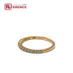 ショッピングセリーヌ CELINE セリーヌ K10  ダイヤ リング・指輪 ゴールド レディース【中古】