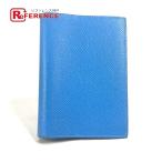 HERMES Hermes Agenda GM органайзер 2. складывать канцелярские товары обложка для записной книжки голубой унисекс [ б/у ]
