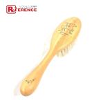  не использовался HERMES Hermes волосы щетка { cabrio ru} гребень расческа волосы щетка baby BABY младенец Kids натуральный бежевый [ б/у ]