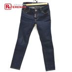ショッピングディースクエアード DSQUARED2 ディースクエアード S80LA0042 デニムパンツ デニム ブルー レディース【中古】美品