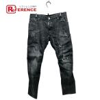 DSQUARED2 ディースクエアード 71LB022230357 スキニー ダメージ ボトムス パンツ アパレル デニムパンツ ブラック メンズ【中古】