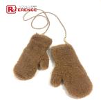  прекрасный товар MAX MARA Max Mara 2424566052 рукавица плюшевый мишка перчатка аксессуары перчатки бежевый женский [ б/у ]