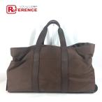 HERMES Hermes a капсулпа ruko2WAY сумка сумка "Boston bag" портфель чемодан дорожная сумка Brown унисекс [ б/у ]