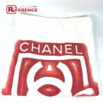 CHANEL Chanel черепаха задний банное полотенце интерьер колено .. покрывало пляж спорт полотенце белый женский [ б/у ]