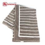 CHANEL Chanel Logo полоса CC здесь Mark банное полотенце интерьер колено .. покрывало полотенце серый серия женский [ б/у ]