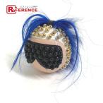 FENDI フェンディ 7AR492 カールラガーフェルド スタッズ パンキート キーホルダー バッグチャーム レザー マルチカラー メンズ【中古】