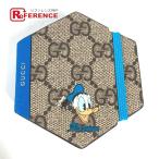  не использовался GUCCI Gucci Donald Duck блокнот для заметок Disney DISNEY сотрудничество ноутбук голубой женский [ б/у ]