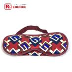 GUCCI Gucci 62423 мелкие вещи путешествие аксессуары geo me Trick G принт сумка имеется маска для глаз винт course красный [ б/у ] не использовался 