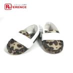  не использовался DOLCE&amp;GABBANA Dolce&Gabbana Leopard леопардовый рисунок леопард обувь BABY обувь обувь пинетки Brown Kids [ б/у ]