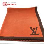 LOUIS VUITTON Louis Vuitton Logo интерьер колено .. одеяло покрывало orange женский [ б/у ]