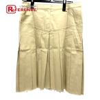 ANTEPRIMA アンテプリマ アパレル 服 ボトムス プリーツ ひざ丈 スカート 42 ベージュ