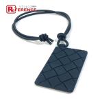 BOTTEGA VENETA Bottega Veneta 680139 чехол для пропуска футляр для визитных карточек сетка ремешок на шею имеется футляр для карточек Raver [ б/у ] не использовался 