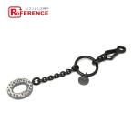  не использовался BOTTEGA VENETA Bottega Veneta initial O задний очарование брелок для ключа серебряный женский [ б/у ]