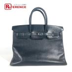 HERMES エルメス バーキン35 カバン トートバッグ ハンドバッグ ブラック ユニセックス【中古】
