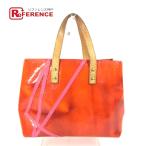 LOUIS VUITTON ルイヴィトン M91905 リードPM カバン トートバッグ ミニバッグ モノグラムヴェルニフルオ ハンドバッグ レディース【中古】