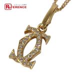 CARTIER カルティエ ダイヤモンド チャーム 2C アクセサリー ジュエリー ネックレス ペンダントトップ ダイヤ K18 金 チャーム 【中古】