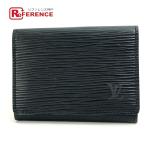 LOUIS VUITTON Louis Vuitton M62292 epi Anne verop*karutodu vi jito чехол для пропуска футляр для карточек черный мужской [ б/у ]