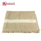  не использовался HERMES Hermes яхтинг пляж полотенце покрывало интерьер колено .. полотенце бежевый женский [ б/у ]