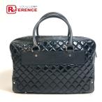 CHANEL Chanel 31 RUE CAMBON matelasse сумка портфель pa палатка кожа черный женский [ б/у ]
