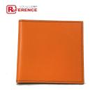 HERMES Hermes складной compact зеркало рука зеркало зеркало кожа orange женский [ б/у ]