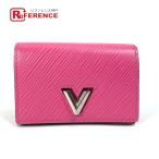  прекрасный товар LOUIS VUITTON Louis Vuitton M69345 кручение shurutikkarutoS 2. складывать epi чехол для пропуска чехол для пропуска футляр для карточек розовый [ б/у ]