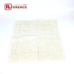  не использовался HERMES Hermes лабиринт полотенце для рук полотенце белый женский [ б/у ]