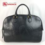 GUCCI Gucci 450999 Logo портфель дорожная сумка путешествие сумка сумка на плечо сумка "Boston bag" черный [ б/у ]