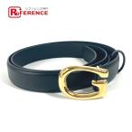 не использовался GUCCI Gucci 655566 G Logo пряжка аксессуары ремень черный мужской [ б/у ]