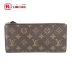 LOUIS VUITTON ルイヴィトン M61269 ポルトフォイユ・アデル ロングウォレット モノグラム 長財布 フューシャ ピンク レディース【中古】