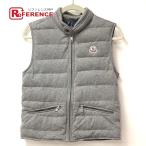ショッピングmoncler MONCLER モンクレール ロゴ ワッペン アパレル 袖なし アウター ベスト GERARD GILET GERARD VEST ダウンベスト グレー メンズ【中古】